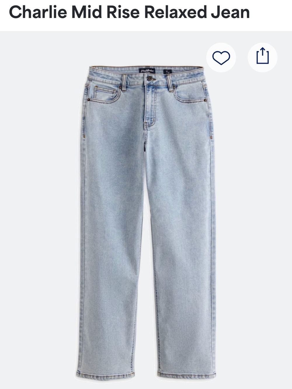 Flag & Anthem Light Wash Denim Jeans